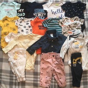 Baby Boy (3) month Bundle
